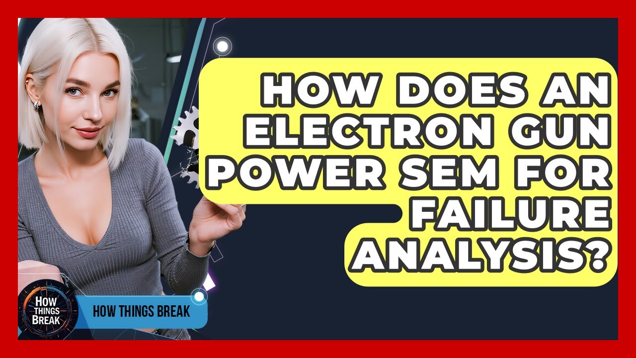 How Does An Electron Gun Power SEM For Failure Analysis? - How Things Break
