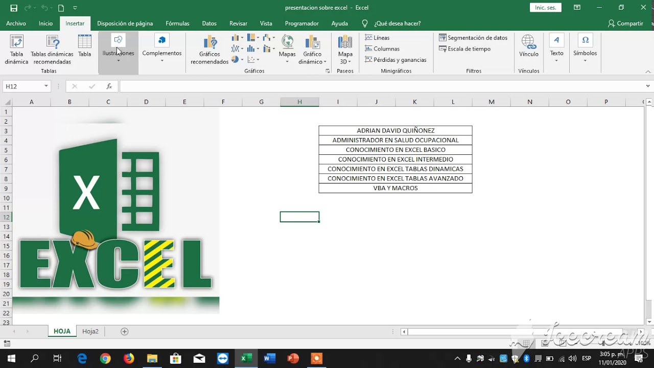 Como esta diseñado excel - YouTube