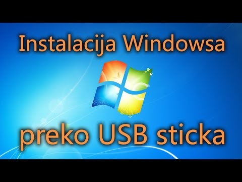 Video: Kako instalirati Windows 8 putem USB fleš diska (sa slikama)