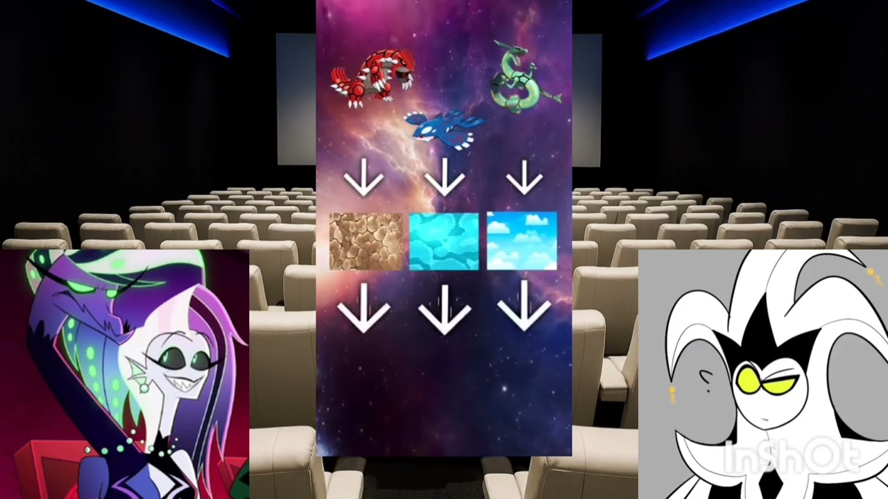 Hazbin hotel reaccionando a arceus