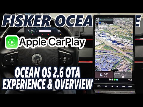Fisker Ocean - Ocean OS 2.6 Apple Carplay