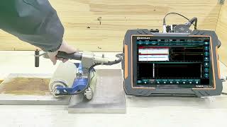 Doppler NovaSCAN V2 + PA Wheel Probe for Plate Corrosion Inspection