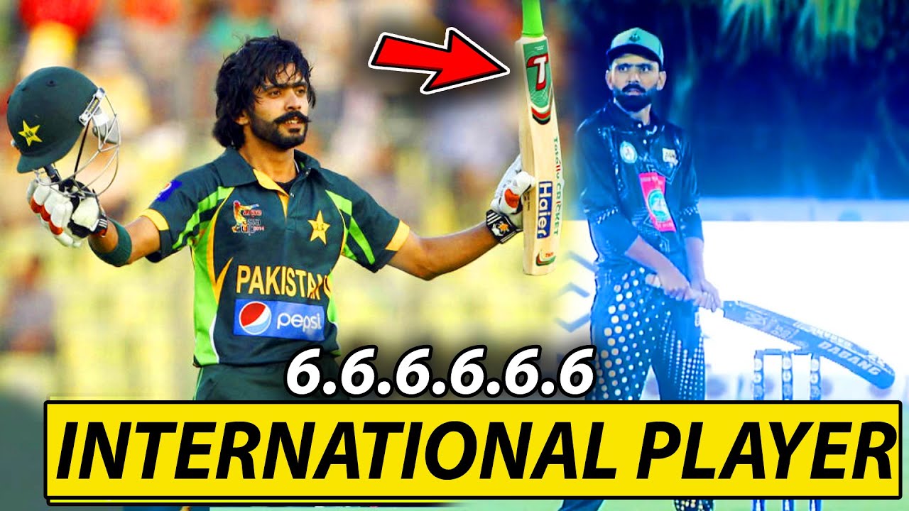 International Player Fawad Alam Playing in Tape Ball Cricket || Fawad Alam Batting 2026