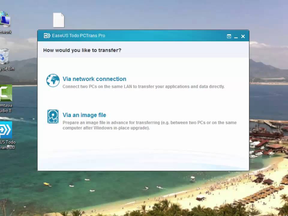 How to indirect transfer programs to another computer or another system