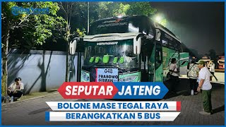 Bolone Mase Tegal Raya Berangkatkan 5 Bus Ikuti Kampanye Akbar Prabowo-Gibran di GBK