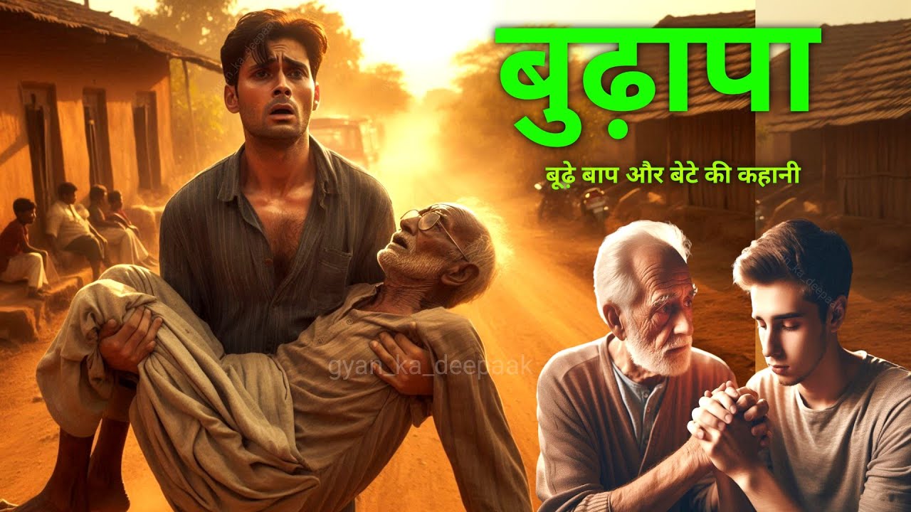 बुढ़ापा ! बुढ़े बाप और बेटे की कहानी _motivational story- gyan_ka_deepaak #story #kahani #kahani