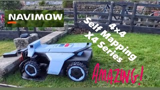The New NAVIMOW X4 Self Mapping Robotic Mower 👍👍👍👍👍