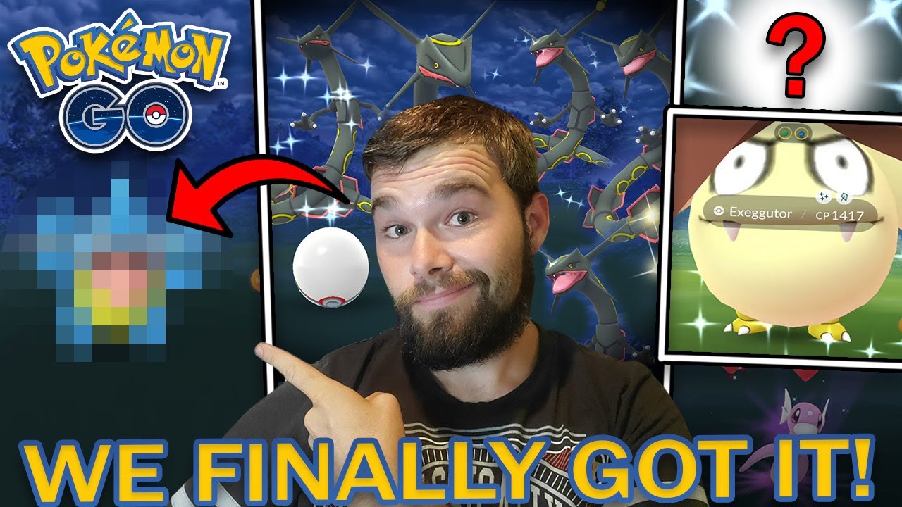 WE FINALLY GOT THIS SHINY POKEMON! 140+ RAYQUAZA RAIDS! (Pokemon GO Dragon Week)