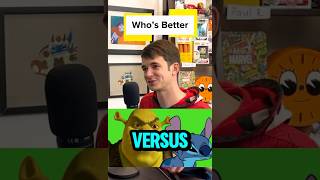 Whos The Better Character Shrek or Stitch? #escapepod #shrek #liloandstich #whosbetter