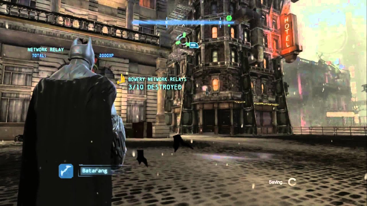 Batman Arkham Origins The Bowery Comms Tower & Network Relays YouTube