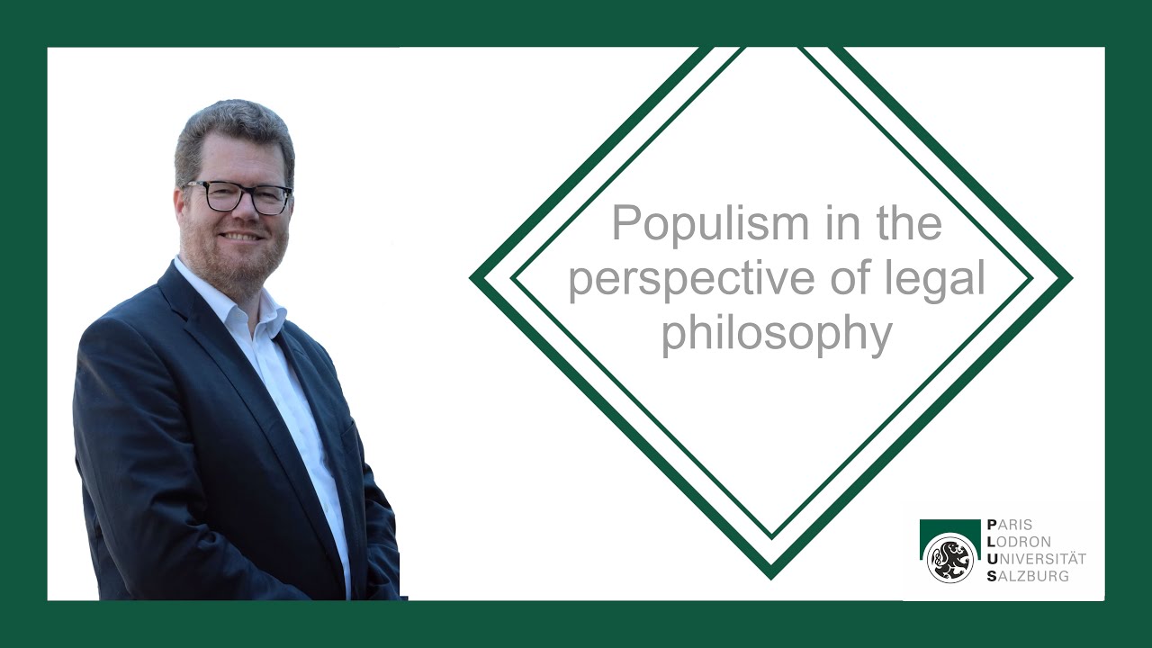 Populism in the perspective of legal philosophy - YouTube