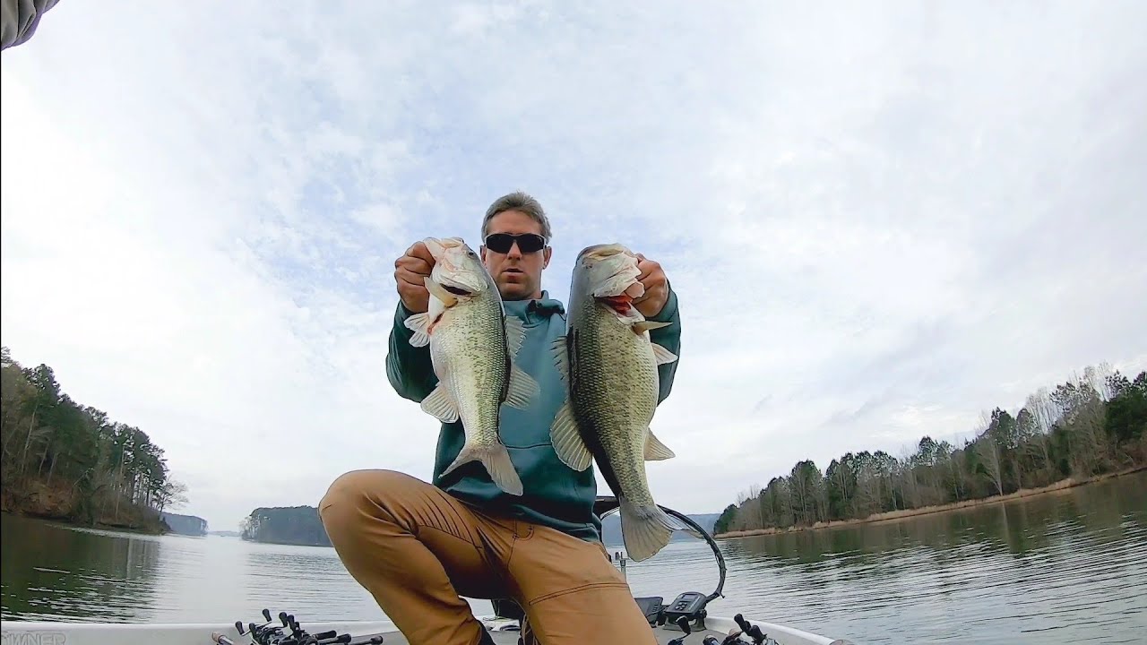 2 days of prefishing guntersville lake alabama in mid march YouTube