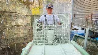 Painting 1,300 Crab Pots