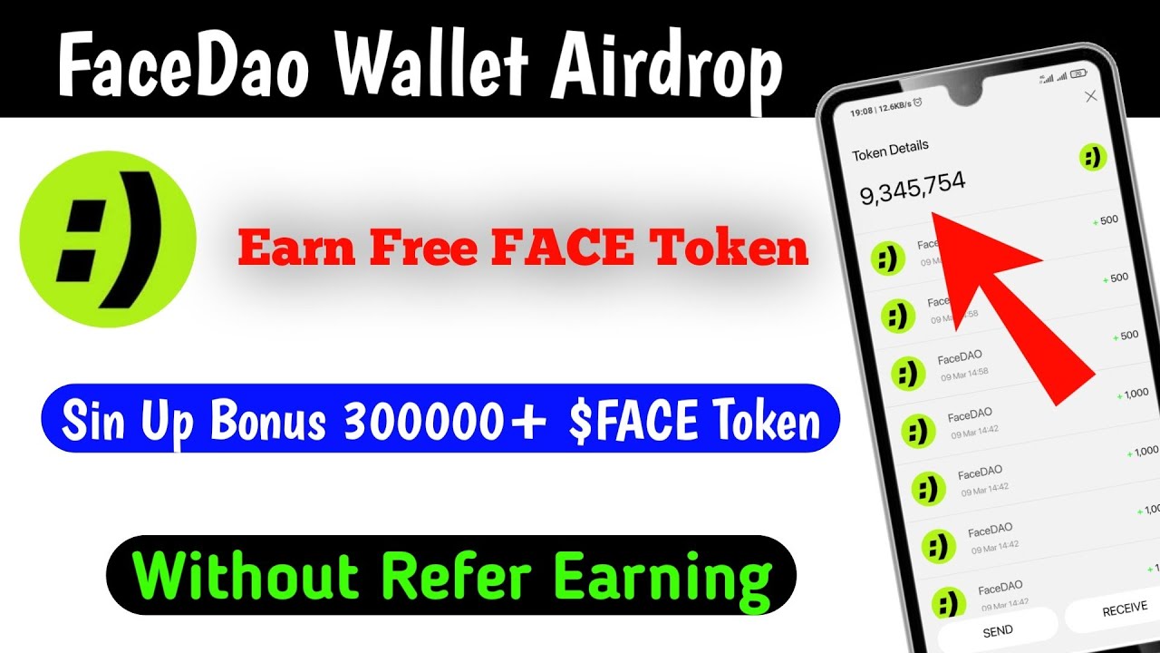 FaceDao Wallet Airdrop | Unlimited FACE Token | Wallet Airdrop | New TRX Mining Site | Free 8000 TRX