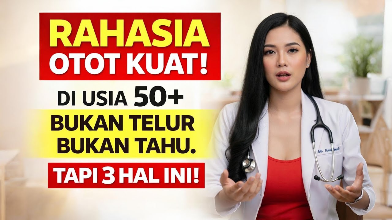 AWAS! MAKAN TELUR & TAHU SAJA TIDAK CUKUP — INI RAHASIA OTOT LANSIA TETAP KUAT