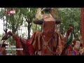 西藏扎什伦布寺举行“羌姆”活动