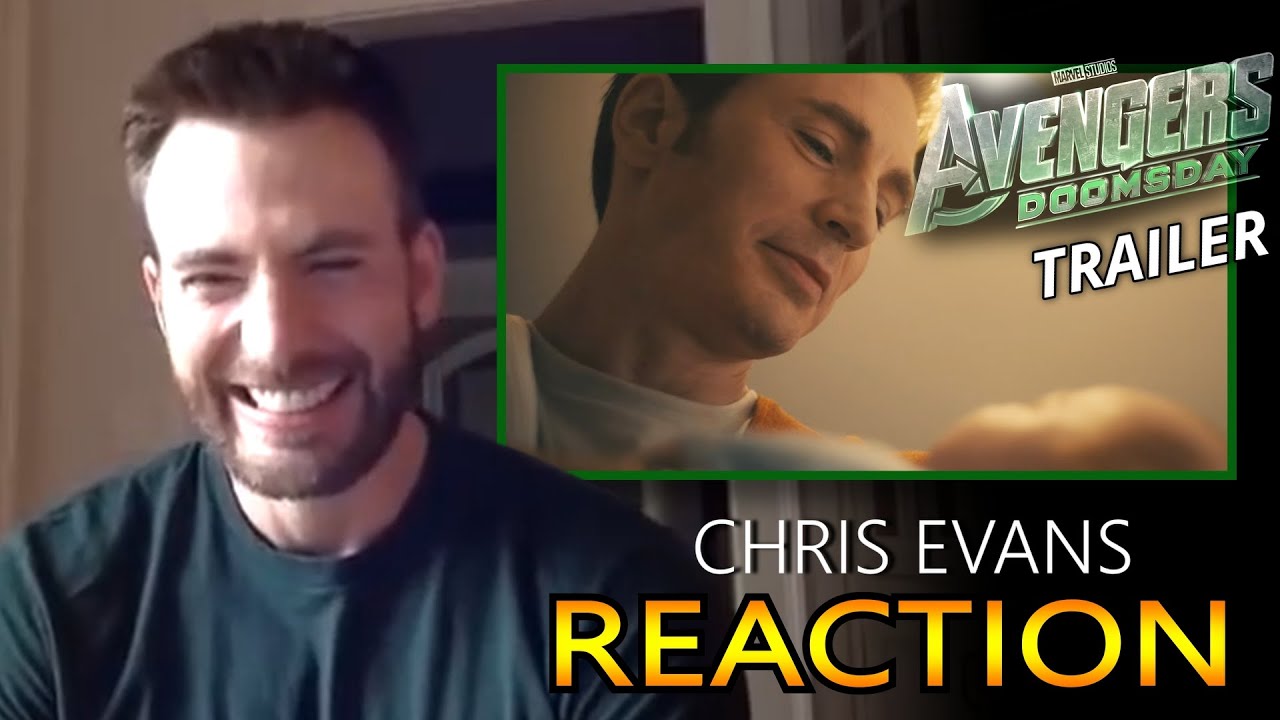 Реакция Криса Эванса на трейлер фильма «Мстители: Судный день» | Дубляж