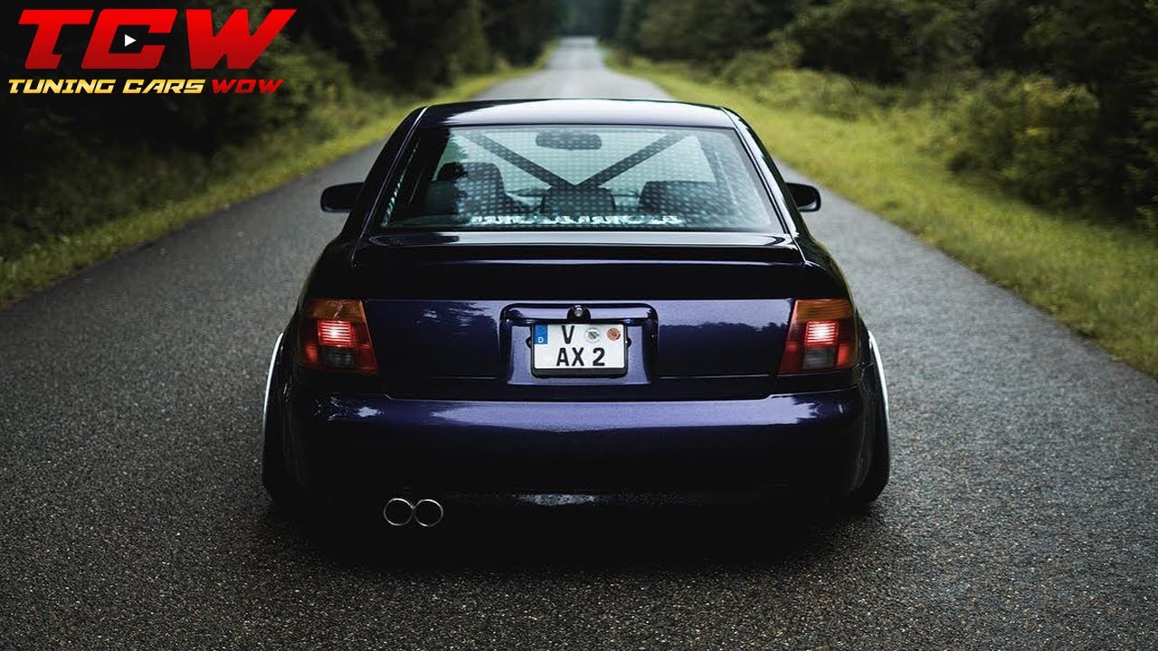 Audi B5 Sedan Bagged on Rial Rims Tuning Project by Alex Kunze