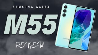Samsung Galaxy M55 Phone Review : budget smartphone in 2024