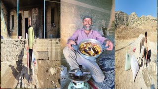 Deaf Man's Incredible Survival Cooking in Mountain Ruins