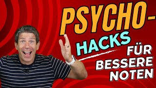 Meine top Psycho-Hacks - für bessere Noten bei gleicher Leistung