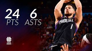 Devin Booker 24 pts 6 asts vs Thunder 2026 PO G4