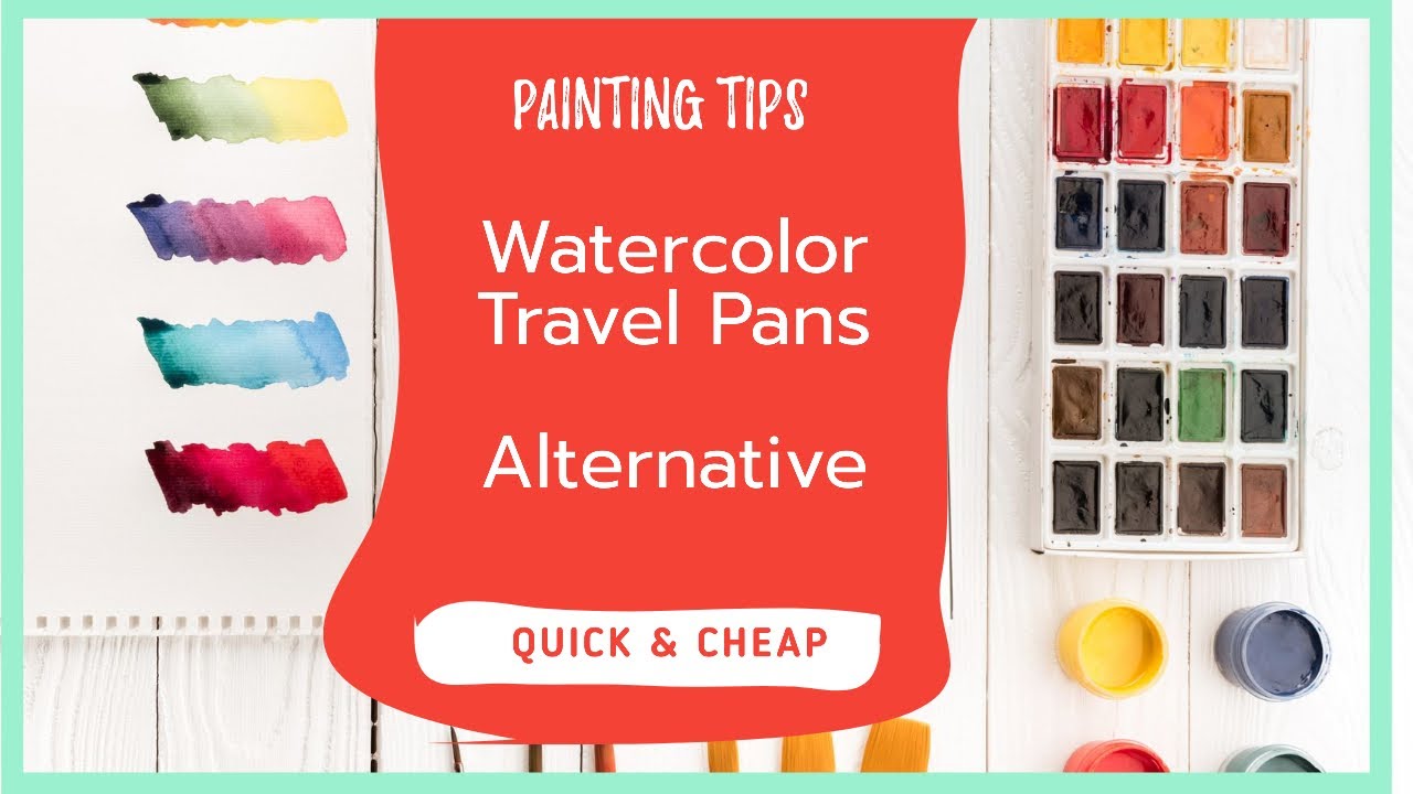 Quick and Cheap Painting Pans For Watercolors (Gouache) YouTube