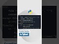 24 Python Theory - Exception Handling in Python