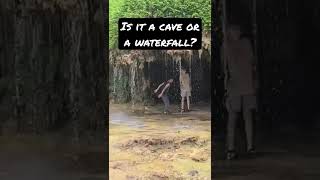 2 KIDS IN A CAVE!!!🦇... OR A WATERFALL?