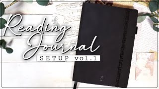2022 Reading Journal Setup