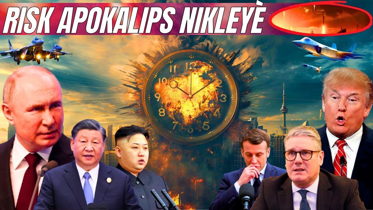 Apokalips nikleyè! Etazuni ak Ewòp ap prepare 3èm gè mondyal🔥Risk yon eskalad mondyal👉OTAN X LARISI