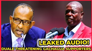Download Lagu LEAKED AUDIO EXPOSES: CS DUALE Threatening Northern Kenya Youths Supporting Gachagua With DCI🚨 MP3