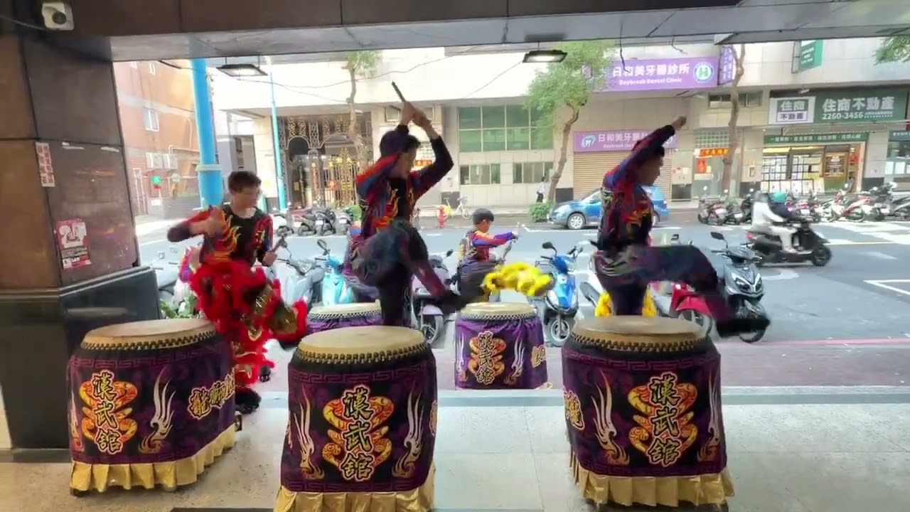 過年開工-戰鼓演出（漢武舘）