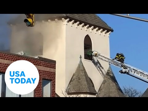 Firefighters fight Easter blaze at Massachusetts church | USA TODAY