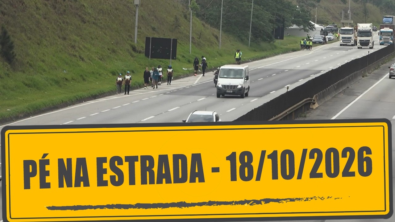 Pé na Estrada 18/10/2026 Jornal Brasil Net