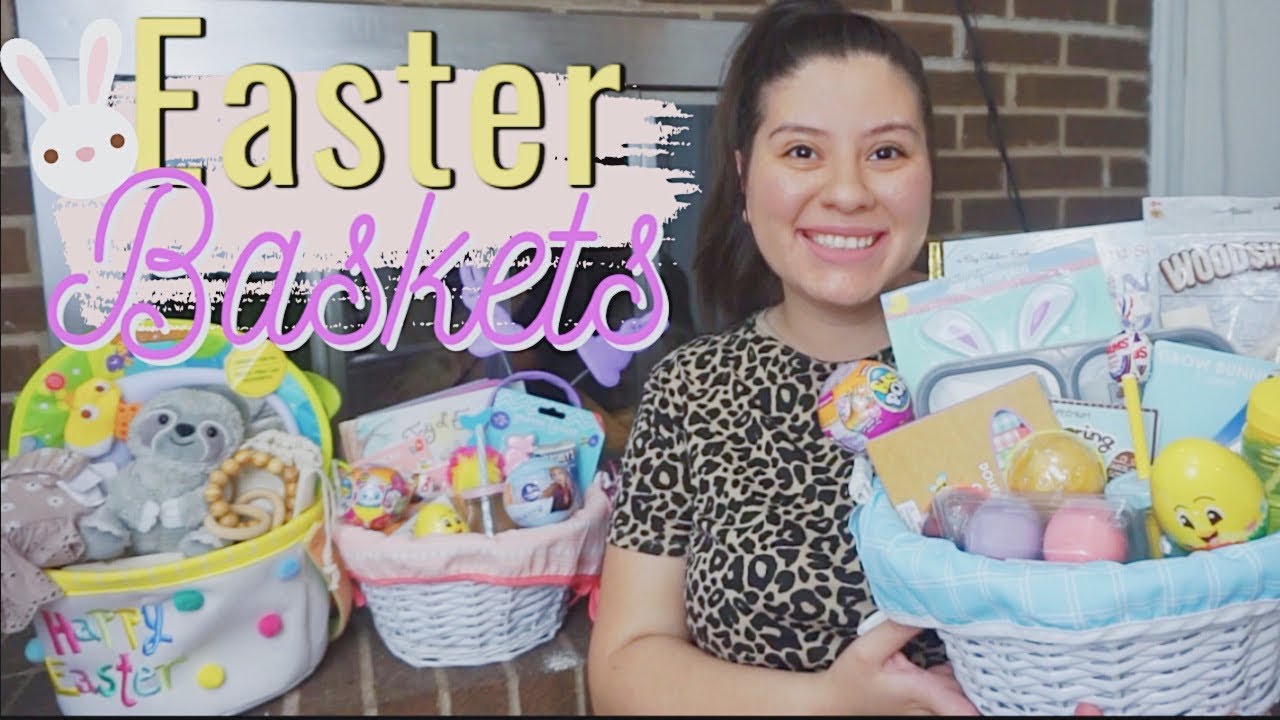 WHAT'S IN MY KIDS EASTER BASKETS 2020 II EASTER BASKET IDEAS BABY, TODDLER & BIG KID!
