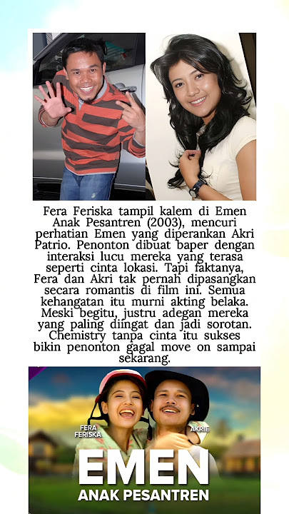 FERA FERISKA dan AKRI PATRIO BIKIN BAPER DI PESANTREN! #shorts #nostalgia #artis