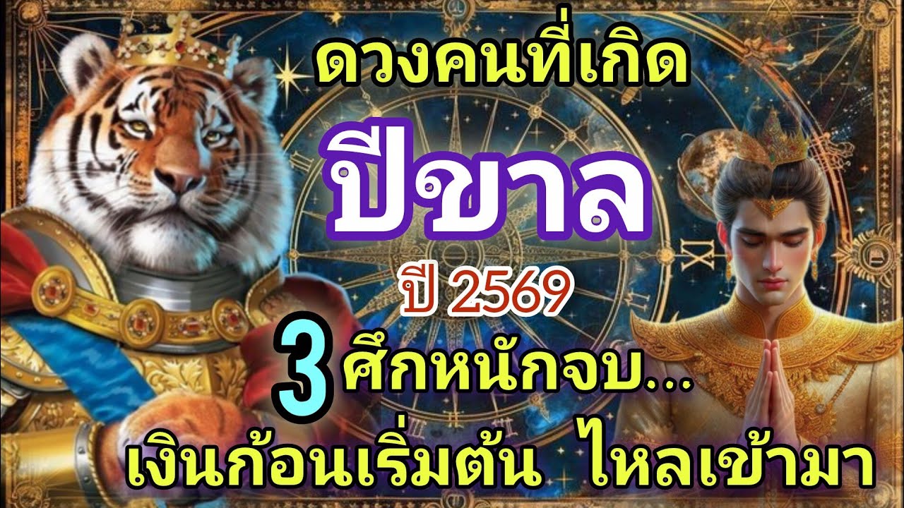 ดวงคนเกิน ปีขาล ปี2569 | 3ศึกหนักจบ…เงินก้อนเริ่มต้นไหลเข้ามา💸💰