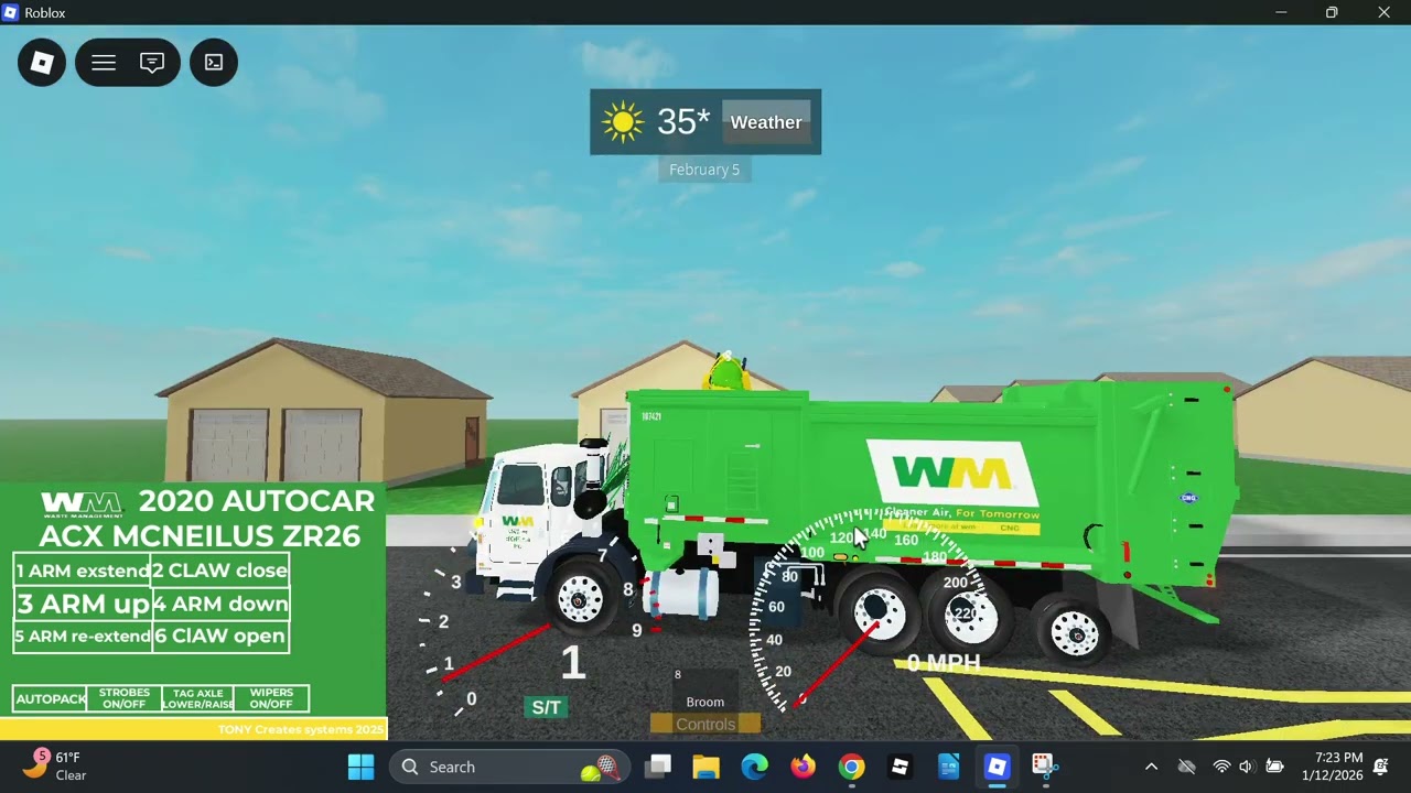 "NEW" WM ACX mcneilus ngen ZR on Post christmas recycle (Read desc for the update) (Part 3)