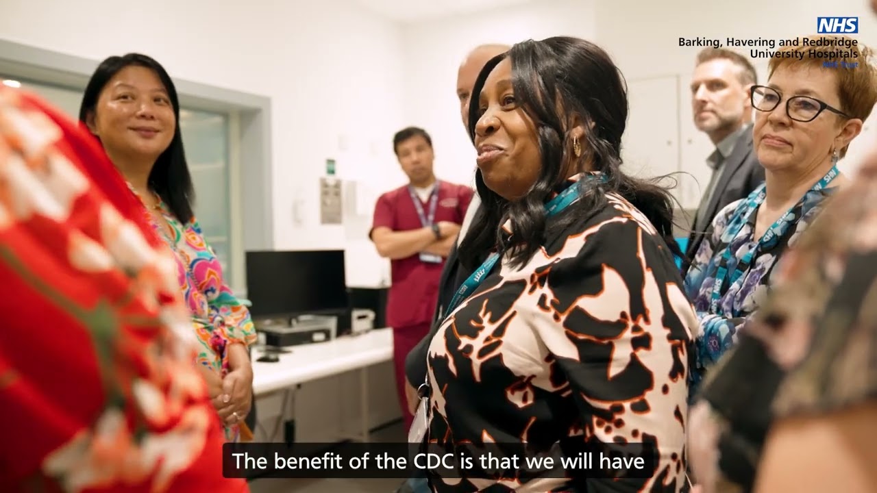 The formal opening of our Community Diagnostic Centre at Barking Community Hospital