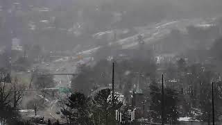 LIVE: Snow in Asheville, NC
