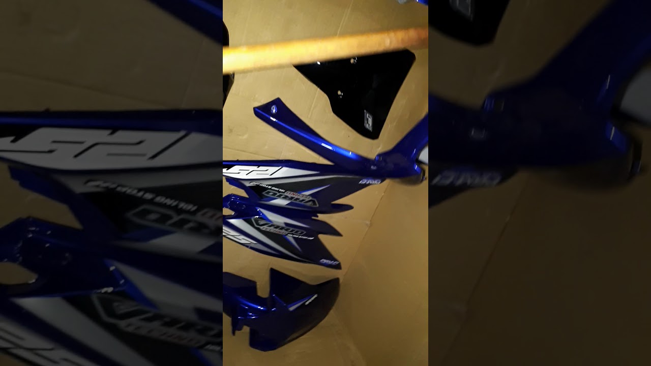 Pengecatan body vario 125 old biru YouTube Pengecatan body vario 125 old biru YouTube