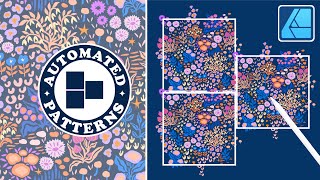 COURSE TRAILER: Surface Pattern Design - Half-Drop Ditsy Patterns in Affinity Designer