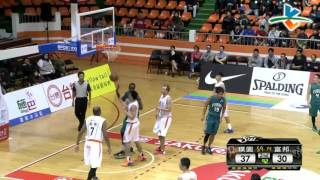 20151202 SBL超級籃球聯賽 璞園vs富邦 精采Highlight
