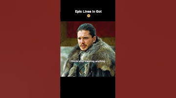 Epic Lines In Game of Thrones 🥹 #shorts #gameofthrones