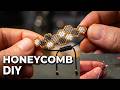DIY Miyuki Delica Honeycomb Bracelet: Step-by-Step Beadweaving Tutorial 🐚✨