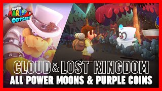 Mario Odyssey 100% Walkthrough - 07 - Cloud & Lost Kingdom 1/2 (All Moons & Coins) @archive6479