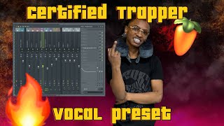 Sound like Certified Trapper in Fl Studio with THIS  Vocal Preset ! *2024* | FL20