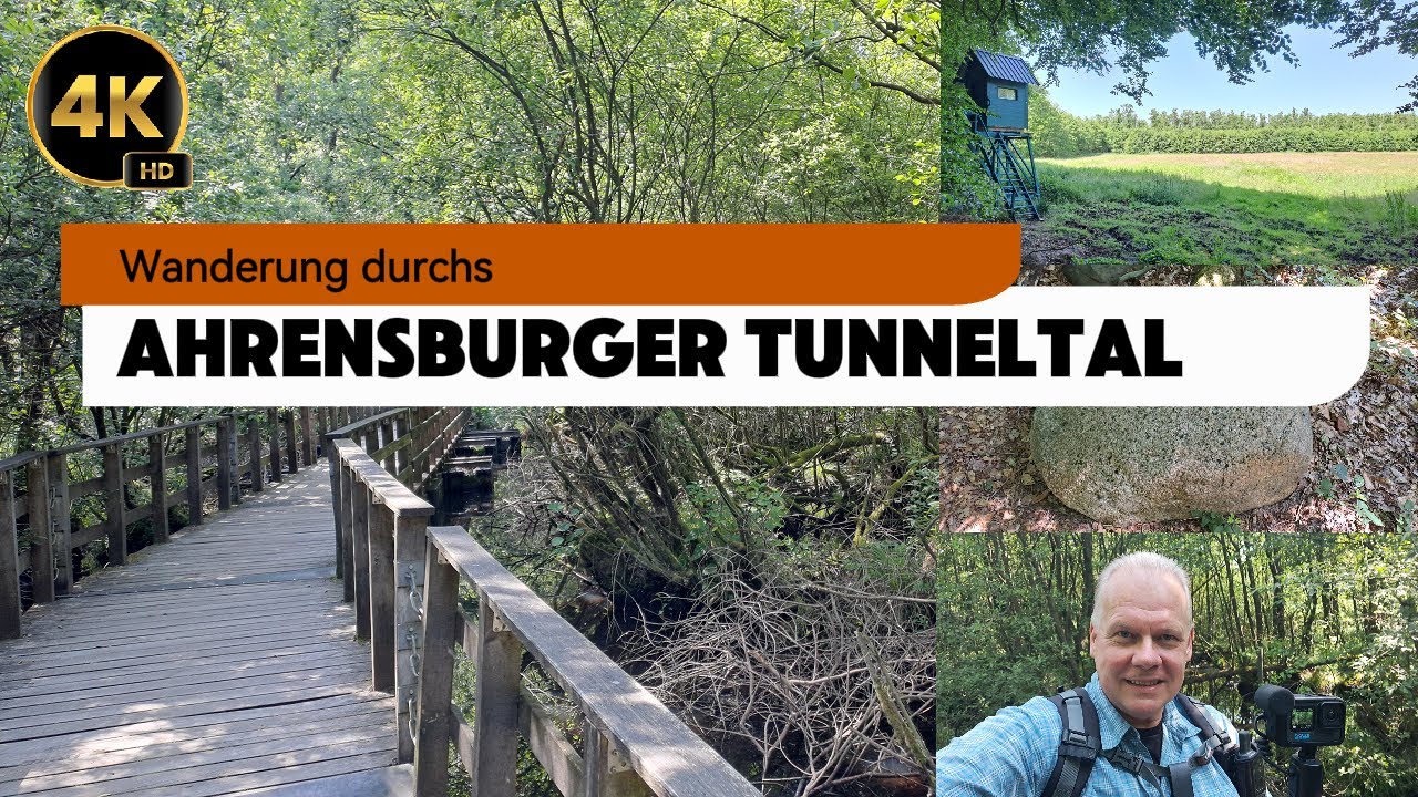Wanderung durch's Ahrensburger Tunneltal - 4K HD
