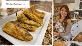 Chile Rellenos Recipe | Authentic Mexican Food | How To Make Fluffy Egg Whites | Jenny Martinez